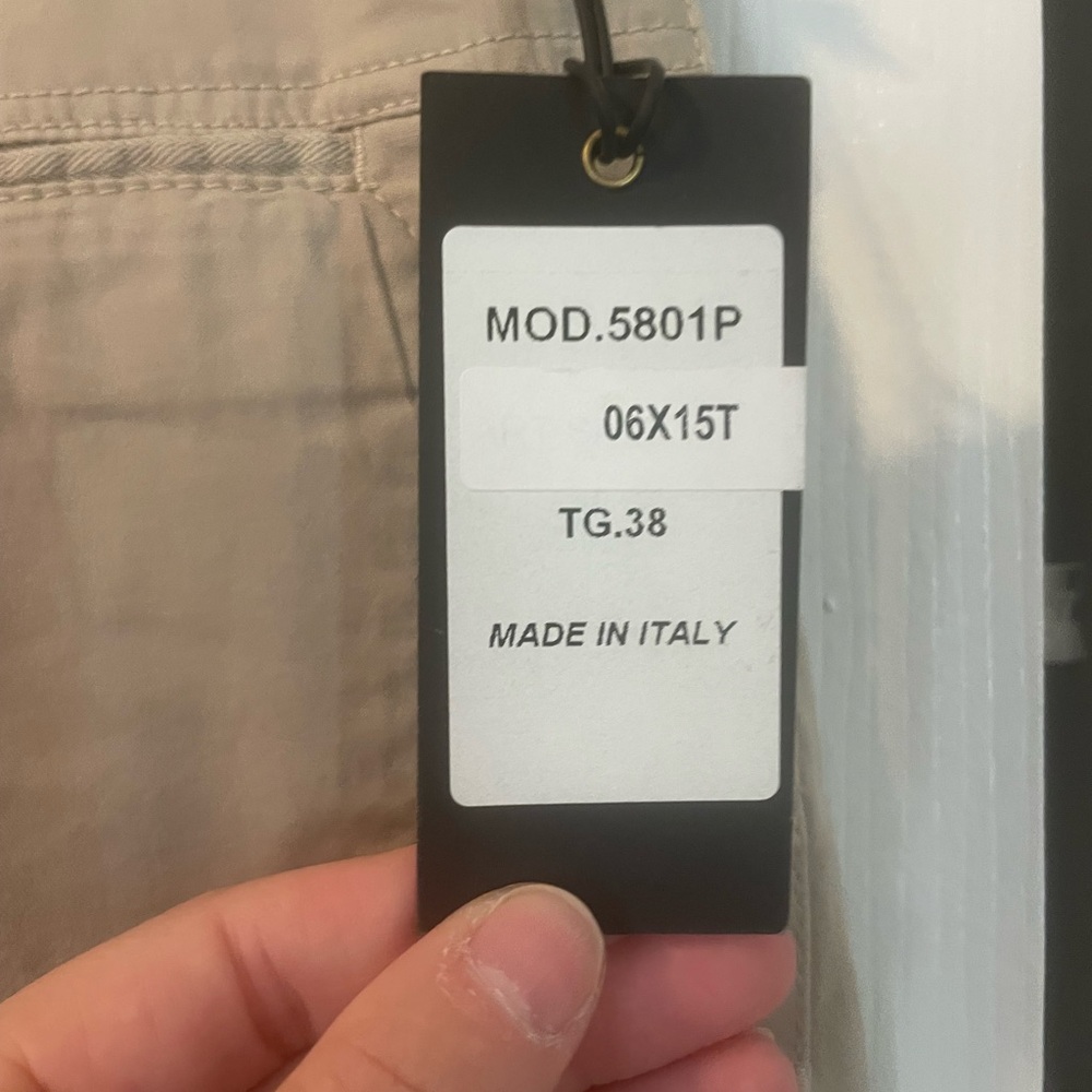 Men's Tan Chinos - Picture 9 of 10